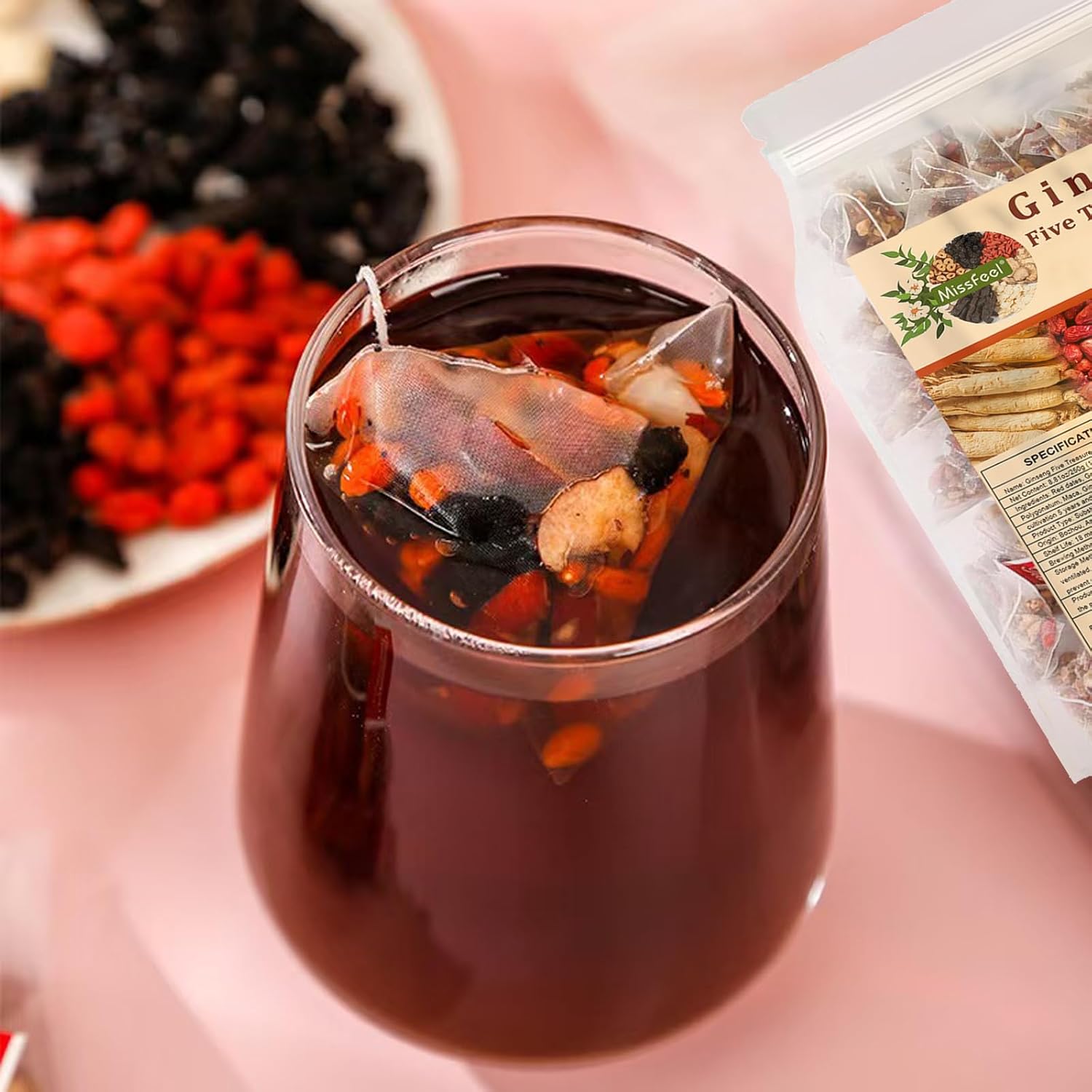 Ginseng Five Treasure Tea - 图片 3
